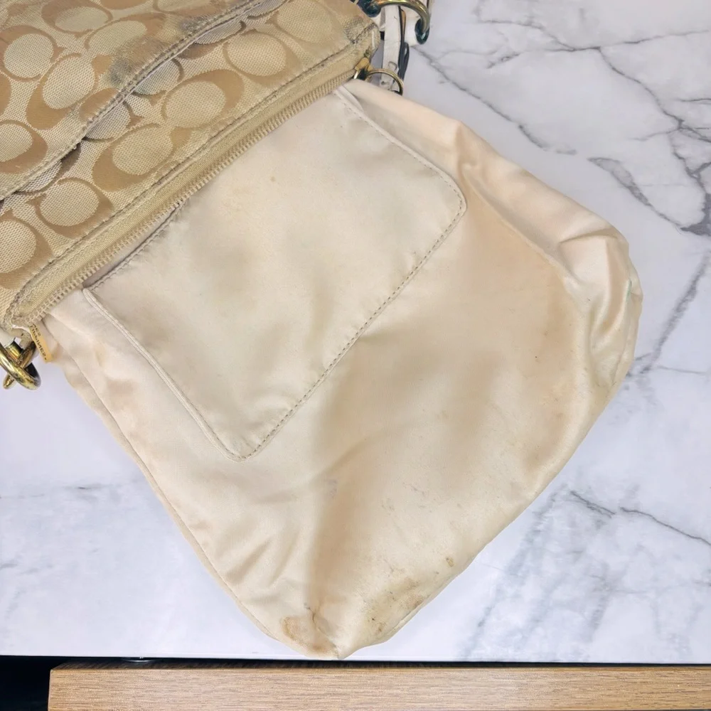 Coach Beige Crossbody‎ Bag